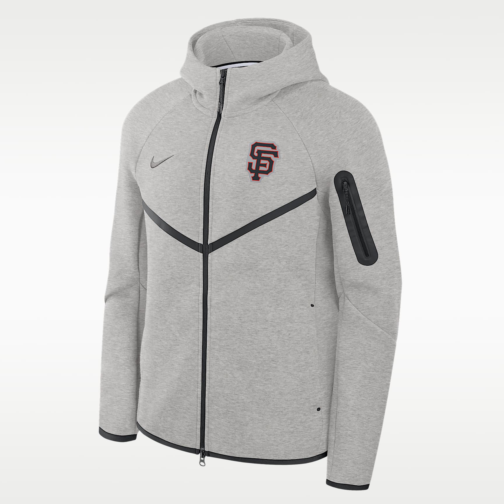 San Francisco Giants Tech Fleece Windrunner Men's Nike MLB Full